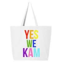 Yes We Kam Democrat Party Kamala Hariss Vote 2024 25L Jumbo Tote