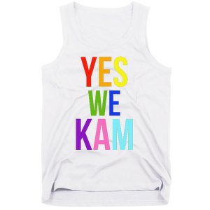 Yes We Kam Democrat Party Kamala Hariss Vote 2024 Tank Top