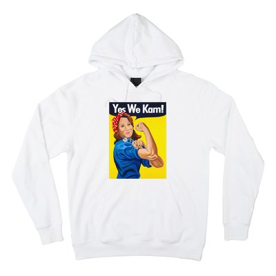 Yes We Kam Vote Madam Kamala Harris President Election Hoodie