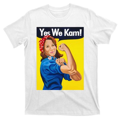 Yes We Kam Vote Madam Kamala Harris President Election T-Shirt