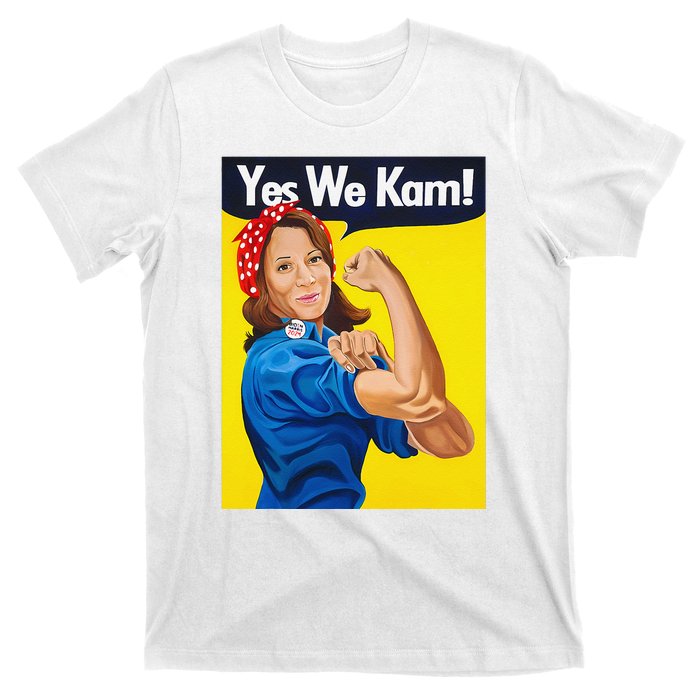 Yes We Kam Vote Madam Kamala Harris President Election T-Shirt