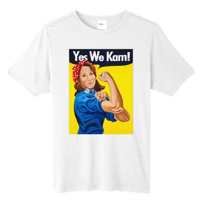 Yes We Kam Vote Madam Kamala Harris President Election Tall Fusion ChromaSoft Performance T-Shirt