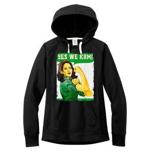 Yes We Kam Madam Harris Fun Women's Fleece Hoodie