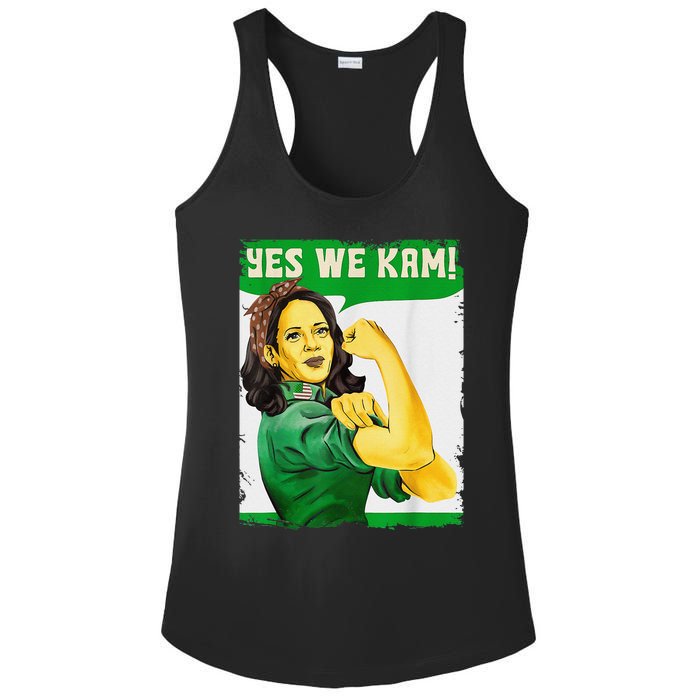 Yes We Kam Madam Harris Fun Ladies PosiCharge Competitor Racerback Tank