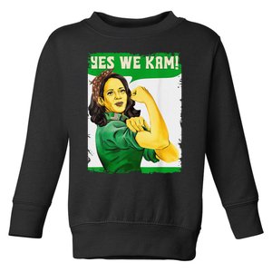 Yes We Kam Madam Harris Fun Toddler Sweatshirt