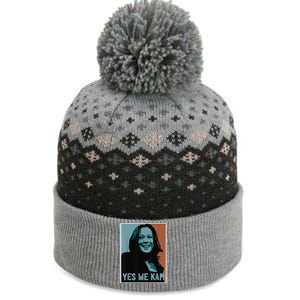 Yes We Kam Madam Harris Fun The Baniff Cuffed Pom Beanie