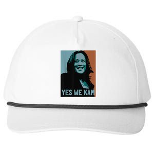 Yes We Kam Madam Harris Fun Snapback Five-Panel Rope Hat