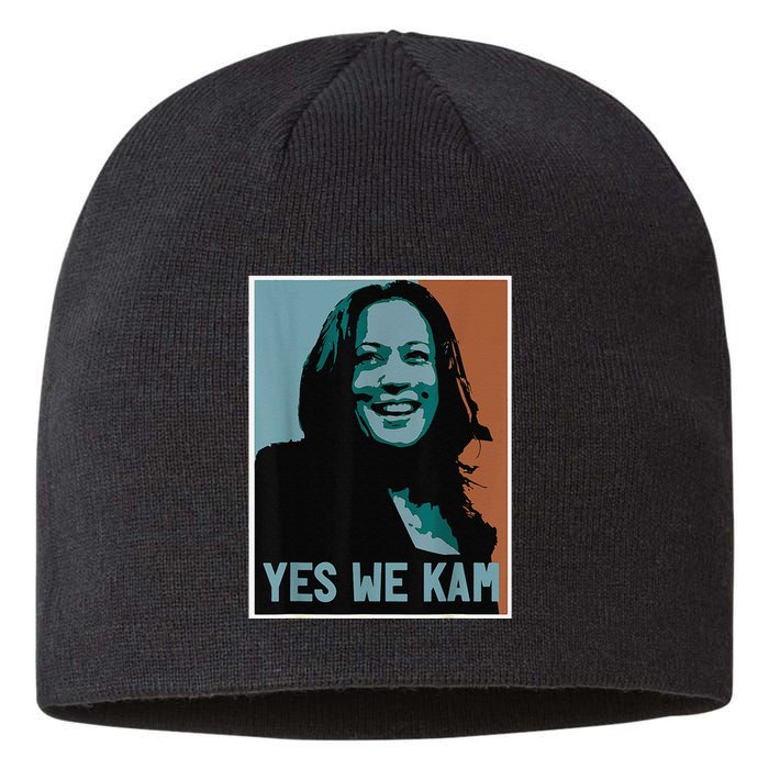 Yes We Kam Madam Harris Fun Sustainable Beanie