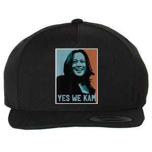 Yes We Kam Madam Harris Fun Wool Snapback Cap