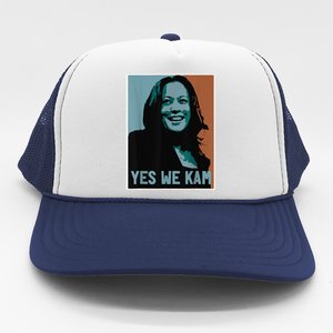 Yes We Kam Madam Harris Fun Trucker Hat