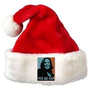 Yes We Kam Madam Harris Fun Premium Christmas Santa Hat