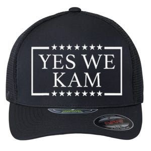 Yes We Kam Saying Quote Flexfit Unipanel Trucker Cap