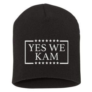 Yes We Kam Saying Quote Short Acrylic Beanie