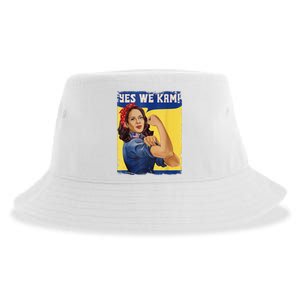 Yes We Kam Madam Harris Kamala Harris 2024 For President Sustainable Bucket Hat