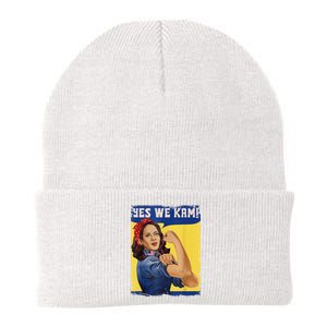 Yes We Kam Madam Harris Kamala Harris 2024 For President Knit Cap Winter Beanie