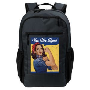 Yes We Kam Kamala Harris President 2024 Election President Daily Commute Backpack