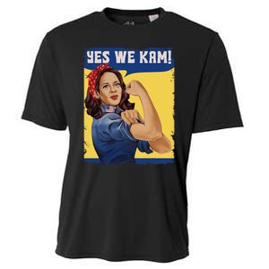 Yes We Kam Madam Harris Fun Cooling Performance Crew T-Shirt