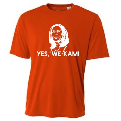 Yes We Kam! Elect Vice President Kamala Harris Meme Meaningful Gift Cooling Performance Crew T-Shirt