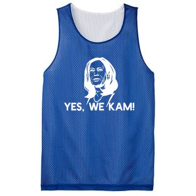 Yes We Kam! Elect Vice President Kamala Harris Meme Meaningful Gift Mesh Reversible Basketball Jersey Tank