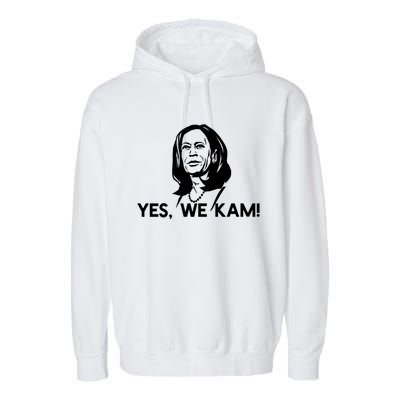 Yes We Kam! Elect Vice President Kamala Harris Meme Meaningful Gift Garment-Dyed Fleece Hoodie