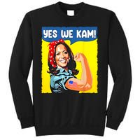 Yes We Kam Madam Harris Funny Saying Quote Kalama President Sweatshirt