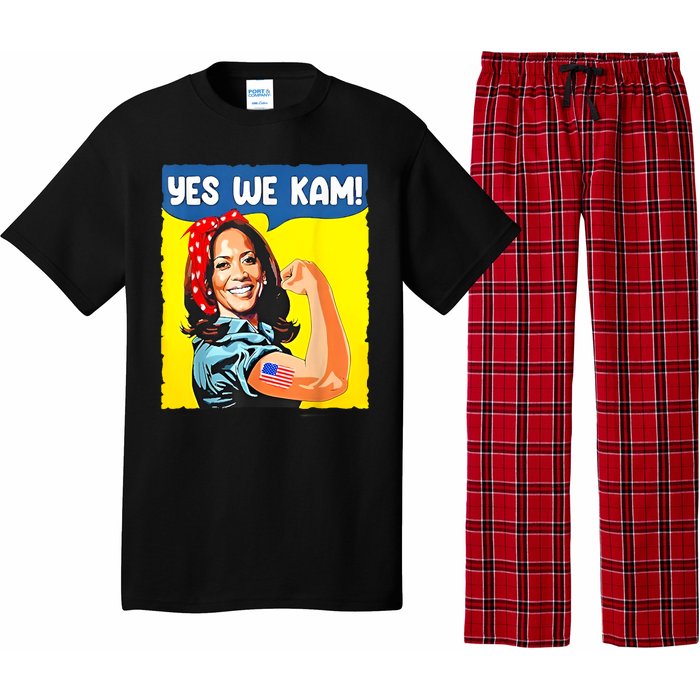 Yes We Kam Madam Harris Funny Saying Quote Kalama President Pajama Set