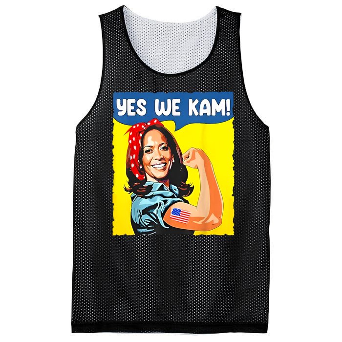 Yes We Kam Madam Harris Funny Saying Quote Kalama President Mesh Reversible Basketball Jersey Tank