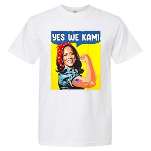 Yes We Kam Madam Harris Funny Saying Quote Kalama President Garment-Dyed Heavyweight T-Shirt