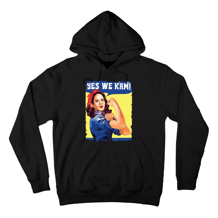 Yes We Kam Female President Hoodie