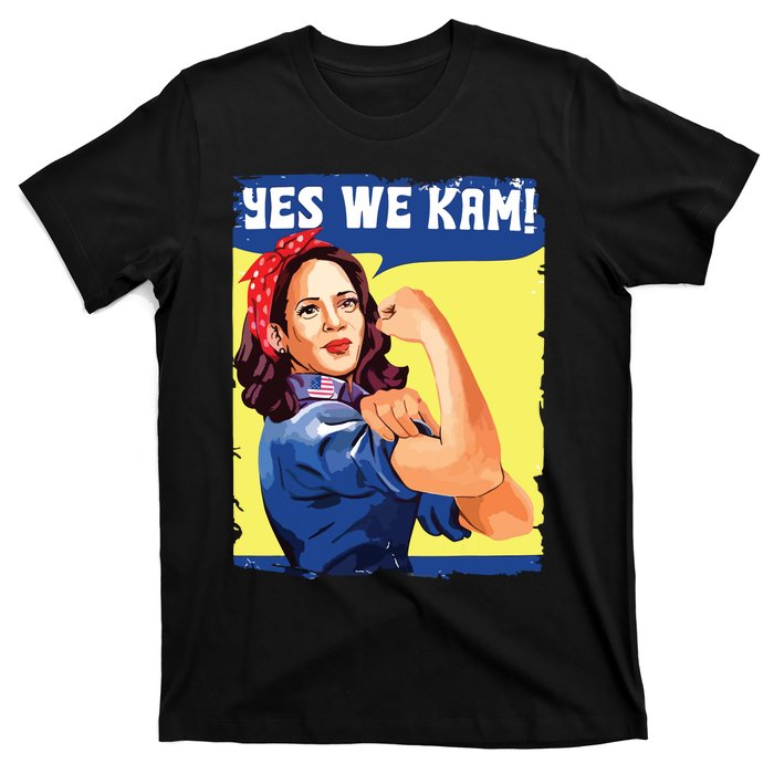 Yes We Kam Female President T-Shirt