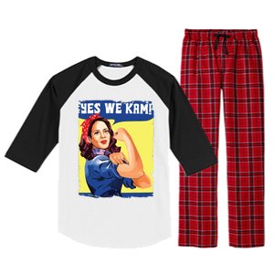 Yes We Kam Female President Raglan Sleeve Pajama Set