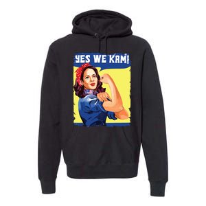 Yes We Kam Female President Premium Hoodie