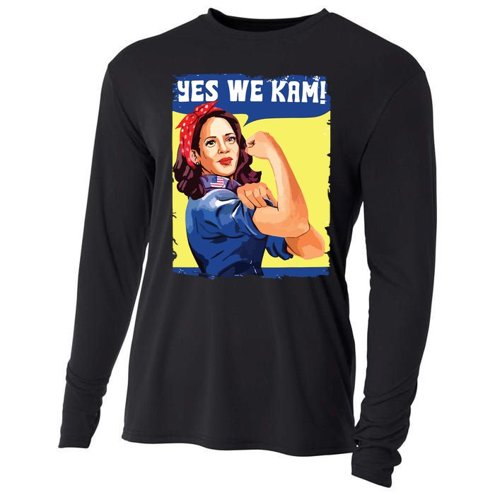 Yes We Kam Female President Cooling Performance Long Sleeve Crew