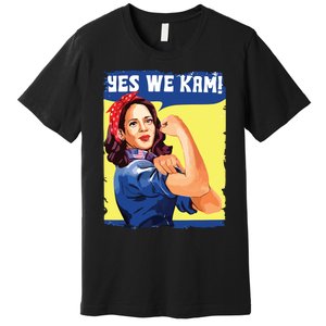 Yes We Kam Female President Premium T-Shirt