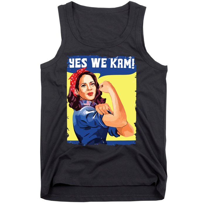 Yes We Kam Female President Tank Top