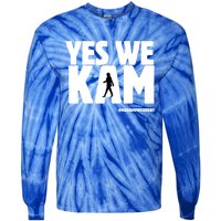 Yes We Kam Gift Tie-Dye Long Sleeve Shirt