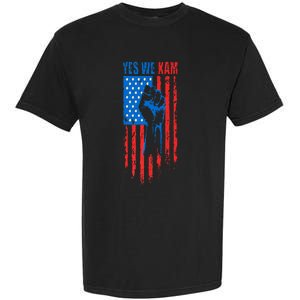 Yes We Kam Harris For President 2024 Political Election Premium Garment-Dyed Heavyweight T-Shirt