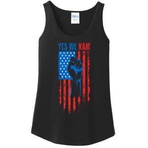 Yes We Kam Harris For President 2024 Political Election Premium Ladies Essential Tank