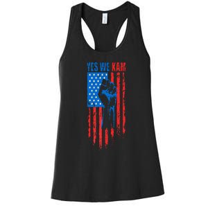 Yes We Kam Harris For President 2024 Political Election Premium Women's Racerback Tank