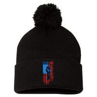 Yes We Kam Harris For President 2024 Political Election Premium Pom Pom 12in Knit Beanie