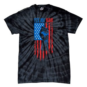 Yes We Kam Harris For President 2024 Political Election Premium Tie-Dye T-Shirt