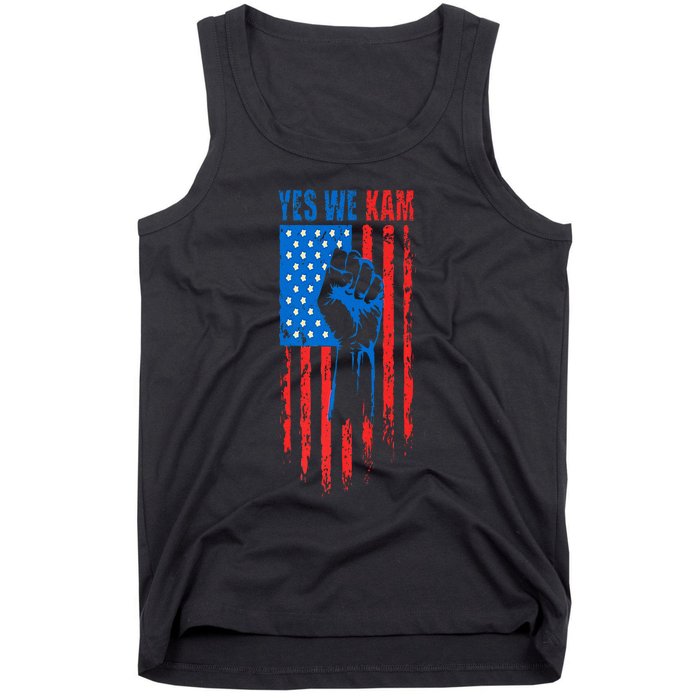 Yes We Kam Harris For President 2024 Political Election Premium Tank Top