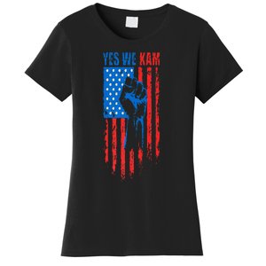 Yes We Kam Harris For President 2024 Political Election Premium Women's T-Shirt