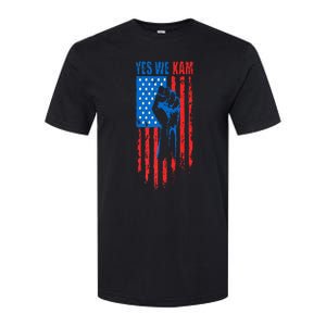 Yes We Kam Harris For President 2024 Political Election Premium Softstyle CVC T-Shirt