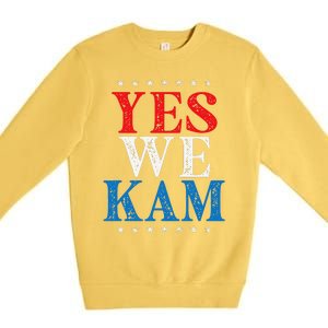 Yes We Kam Saying Quote Premium Crewneck Sweatshirt