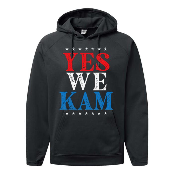 Yes We Kam Saying Quote Performance Fleece Hoodie