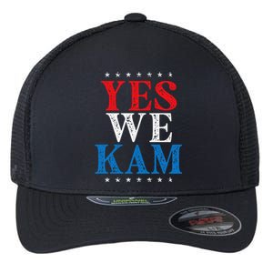 Yes We Kam Saying Quote Flexfit Unipanel Trucker Cap