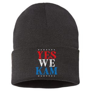 Yes We Kam Saying Quote Sustainable Knit Beanie