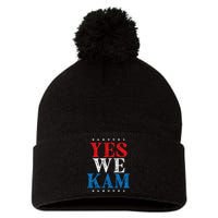 Yes We Kam Saying Quote Pom Pom 12in Knit Beanie