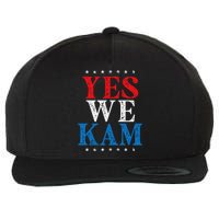 Yes We Kam Saying Quote Wool Snapback Cap